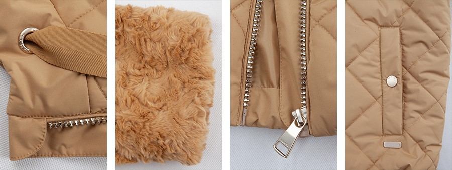 ladies wool coat deatil