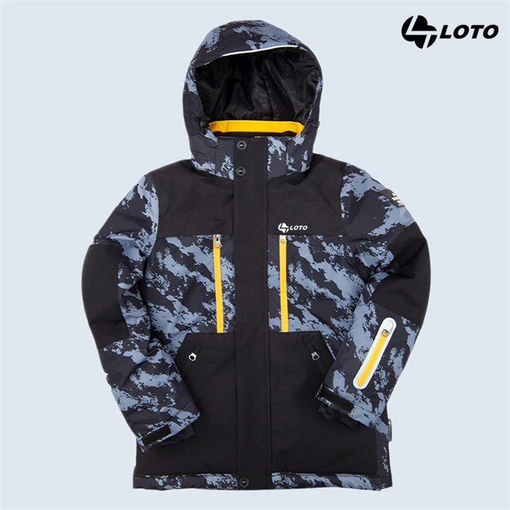 Classical boy ski jacket