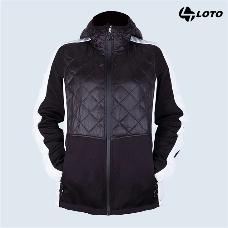 Womens Black Hybrid Jacket