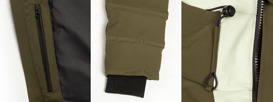 hooded puffer jacket for men detail hooded puffer jacket for men detail