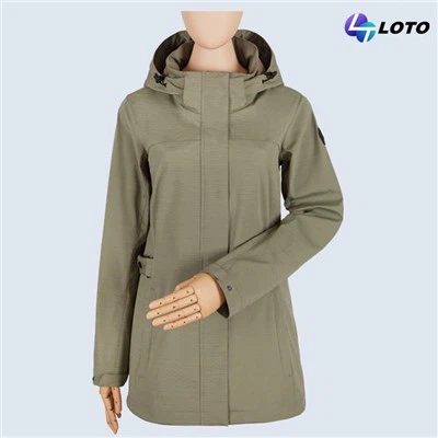 Women's Soft Shell Jacket With Hood